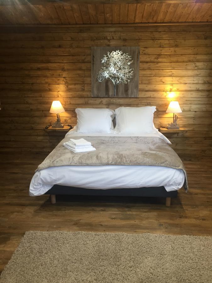 Gites Les Chalets Vezzani Spa Exterior foto